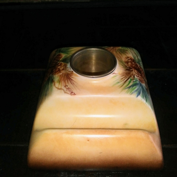 *Rare*Nippon Noritake Limoges desk set - Picture 9 of 16